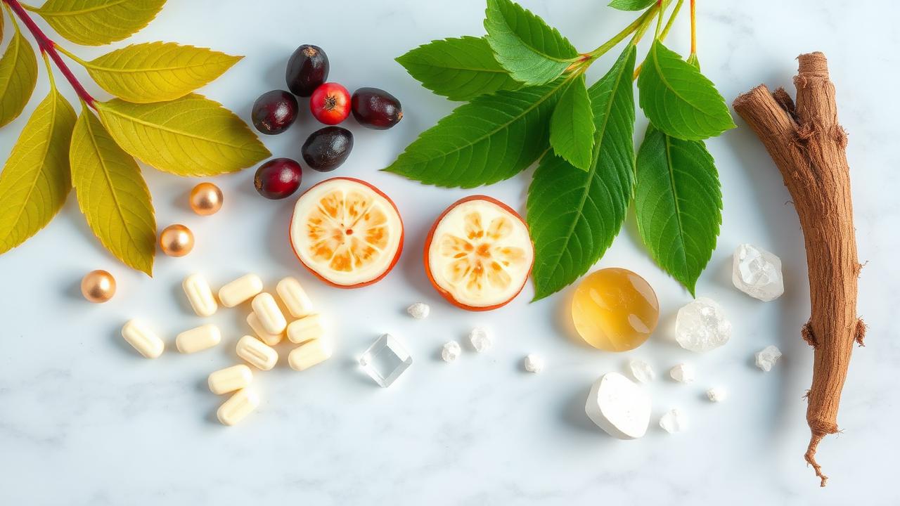 Natural herbal ingredients in Alpha Boost — Saw Palmetto, Wild Yam, Sarsaparilla and Boron